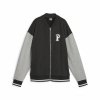 Kurtka Sportowa Damska Puma Squad Trackc Szary Ciemnoniebieski