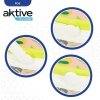 Zestaw do Ping Ponga Aktive Summer tropical Plastikowy 6 L 29 x 20 x 19,5 cm (8 Sztuk)