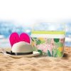 Zestaw do Ping Ponga Aktive Summer tropical Plastikowy 6 L 29 x 20 x 19,5 cm (8 Sztuk)