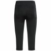 Damskie spodnie sportowe w stypu pirackim Odlo 3/4 Essential Czarny