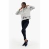 Legginsy Sportowe Damskie Champion C Logo Stretch Ciemnoniebieski XS