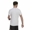 Koszulka z krótkim rękawem Męska Adidas D4T Biały