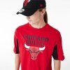 Koszulka z krótkim rękawem Męska New Era NBA MESH PANEL OS TEE CHIBU 60435481  Czerwony (M)