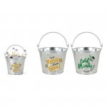 Wiaderko do lodu z uchwytem i aluminiową pokrywką Privilege 5 L 23 x 17 x 18 cm