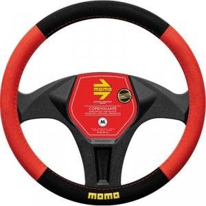 Pokrowiec na Kierownicę MOMO MOMLSWC0EAMRB Ø 38-39 cm