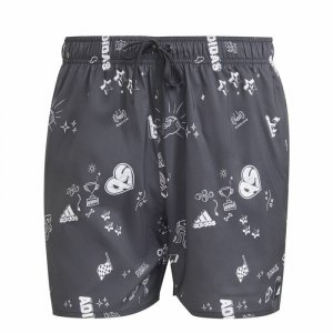 Strój kąpielowy Męski Adidas Clx Sl Ciemny szary