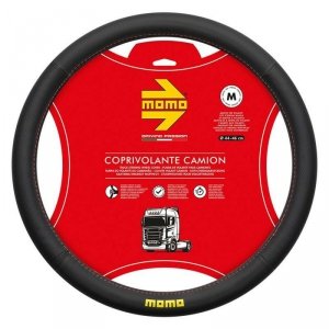 Pokrowiec na Kierownicę MOMO MOMLSWCTEASBR Czarny/Czerwony Ø 44-46 cm