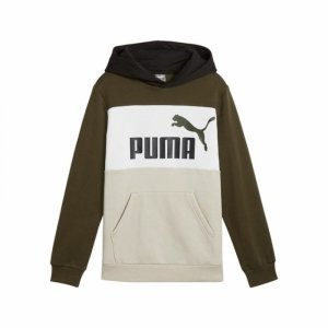 Bluza z kapturem Dziecięca Puma Essentials Block