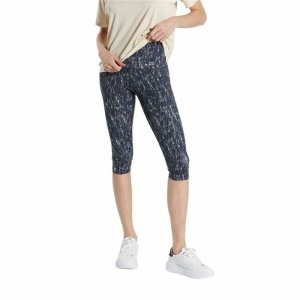 Legginsy Sportowe Damskie Ditchil Capri Vibrant Ciemnoniebieski