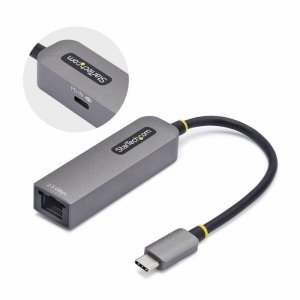 Kabel USB Startech 2GPD3-USB-C-ETHERNET Szary