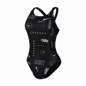 Strój kąpielowy Damski Nike Fastback  Czarny
