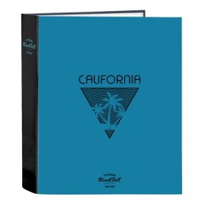 Segregator BlackFit8 California Niebieski Czarny A4 27 x 33 x 6 cm