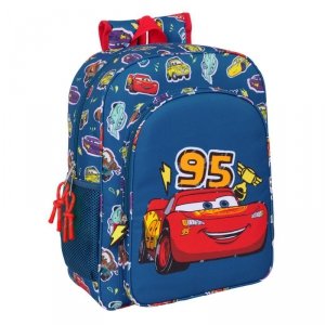 Plecak szkolny Cars Racing Granatowy 32 x 38 x 12 cm