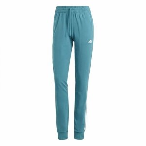 Długie Spodnie Dresowe Adidas 3S Sj C Pt Mujer Kwarcowe tygrysie oko Kobieta
