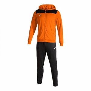 Dres dla Dorosłych Joma Sport PhoenIX II Czarny Dziecięcy Mężczyzna 2 Części