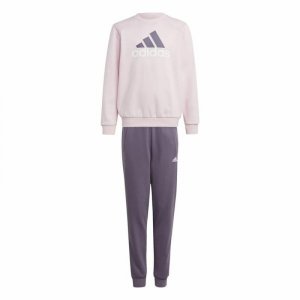 Dres Dziecięcy Adidas Bl Fl Ts Różowy 2 Części