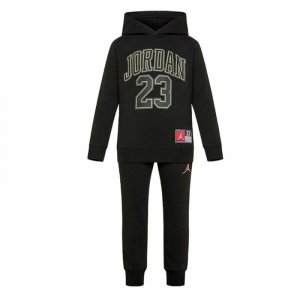 Zestaw Sportowy dla Dziecka Jordan Pack Po Set Czarny 2 Części