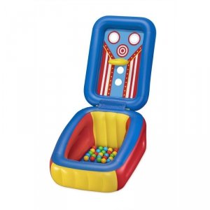 Bestway Basen Inflatable Dziecięcy z Piłkami 110x81x62 cm +2 Lata Ogród 52635