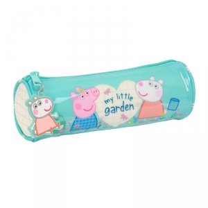 Piórnik Peppa Pig Pretty flowers Żółty Mięta 20 x 7 x 7 cm