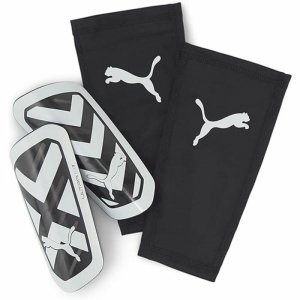 Nagolenniki do Gry w Piłkę Nożną Puma Ultra Flex Sleeve Biały Czarny