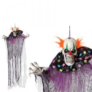 Wiszący Pajac Halloween 66673 (120 x 80 x 10 cm) 120 x 80 x 10 cm