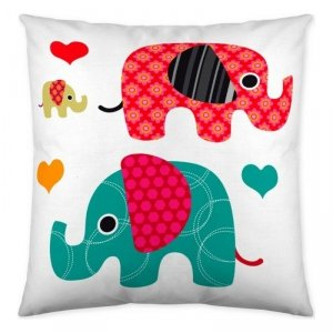 Poszewka na poduszkę Icehome Elephant (60 x 60 cm)