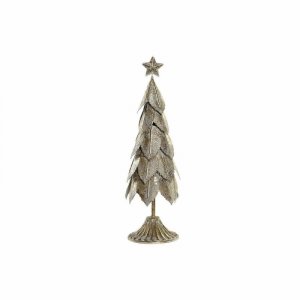 ozdoby świąteczne DKD Home Decor Drzewo Metal (12 x 12 x 37 cm)