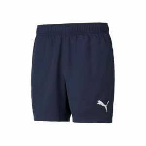 Spodnie dla dorosłych Puma Active Woven M Ciemnoniebieski