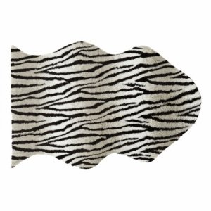 Dywan DKD Home Decor Czarny Pomarańczowy Kolonialny Dżungla 60 x 90 x 2 cm