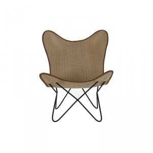 Krzesło DKD Home Decor Metal Rattan (74 x 78 x 92 cm)