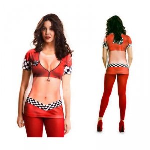 Kostium dla Dorosłych My Other Me Racing Sexy Dziewczyna