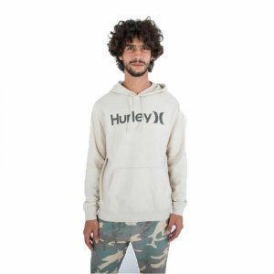 Bluza z kapturem Męska Hurley One Only Biały