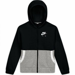 Kurtka Sportowa Dziecięca Nike Air Czarny