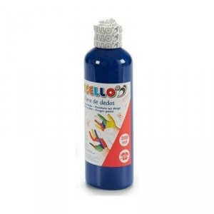 Malowanie palcami Pincello FP200-BL Niebieski 200 ml (12 Sztuk)