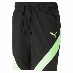 Krótkie Spodenki Sportowe Męskie Puma Fit  Czarny