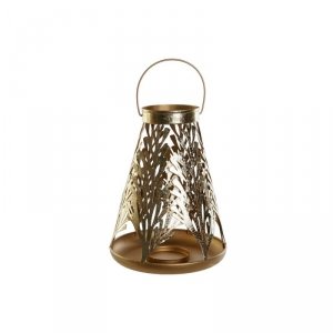 Lampa DKD Home Decor Złoty Metal 25 x 25 x 42 cm
