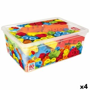 zestaw do budowania Color Block Basic 80 Części (4 Sztuk)