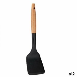Łopatka kuchenna Kinvara KT190072-8 PBT Drewno 10 x 34 x 3,5 cm (12 Sztuk)