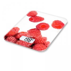Wagę Kuchenną Beurer KS 19 berry 5 Kg Biały Czerwony 5 kg