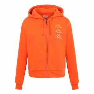 Bluza z kapturem Unisex Kappa Kaimi Ciemnopomarańczowy