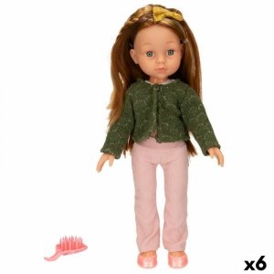 Lalka Colorbaby Isabella 32 cm Grzebień 15 x 32 x 7 cm (6 Sztuk)