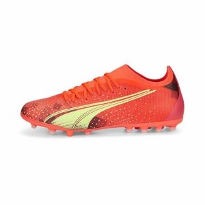 Buty sportowe dla dorosłych do gry w piłkę Puma Ultra Match MG Pomarańczowy