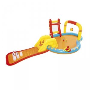Bestway Basen dmuchany Park rozrywki kręgle 435x213x117 cm +2 lata ogród 53068