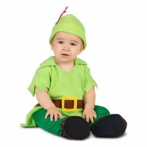 Kostium dla Niemowląt My Other Me Peter Pan 3 Części