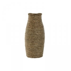 Wazon Home ESPRIT Naturalny Tropikalny 16 x 16 x 40 cm