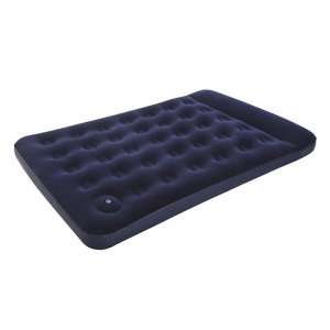 Bestway Podwójny Materac z Dmuchawą Stopową 191x137x28 cm Nadmuchiwany i Kempingowy 67225