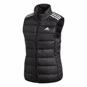 Kurtka Sportowa Damska Adidas Ess Down Biały Czarny Kamizelka