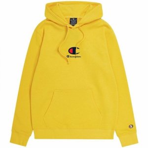Bluza z kapturem Męska Champion Hooded Żółty