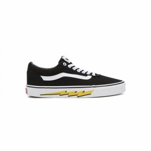 Obuwie Sportowe Dziecięce Vans Ward Vari Czarny