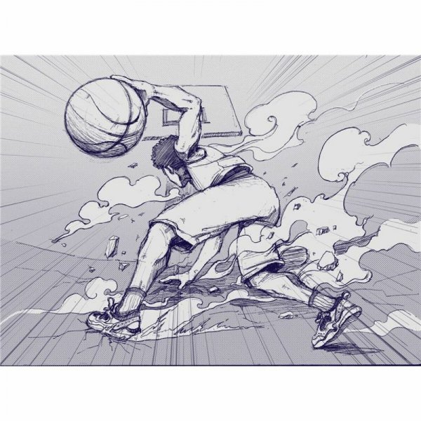 Piłka do Koszykówki Spalding Sketch Dribble Czarny Guma naturalna (Rozmiar 7)